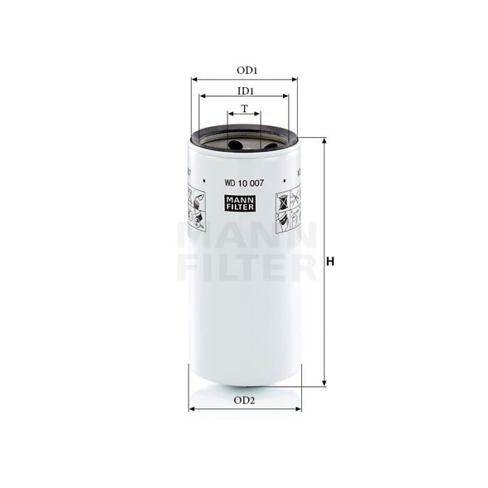 فيلتر هيدروليک WD10007 - تصویر 2