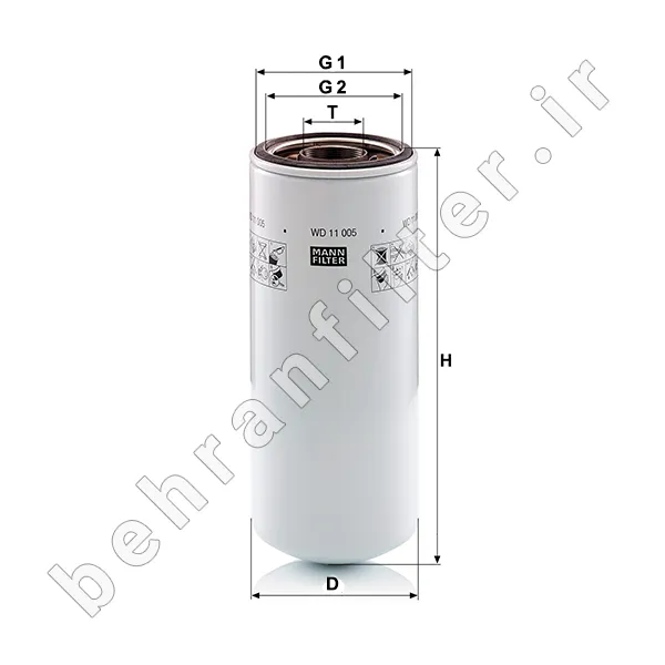 فيلتر هيدروليک WD11005