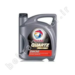 روغن موتور توتال مدل کوارتز 0w30 SL حجم 5 لیتر