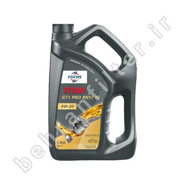 روغن موتور فوکس SN 0W20 حجم 5 لیتر