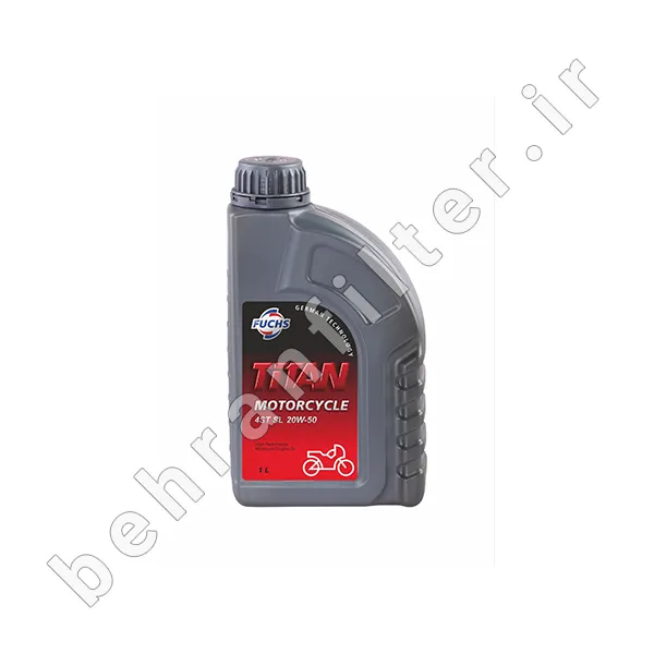 روغن موتور فوکس SL 20W50 موتور سیکلت 1 لیتری