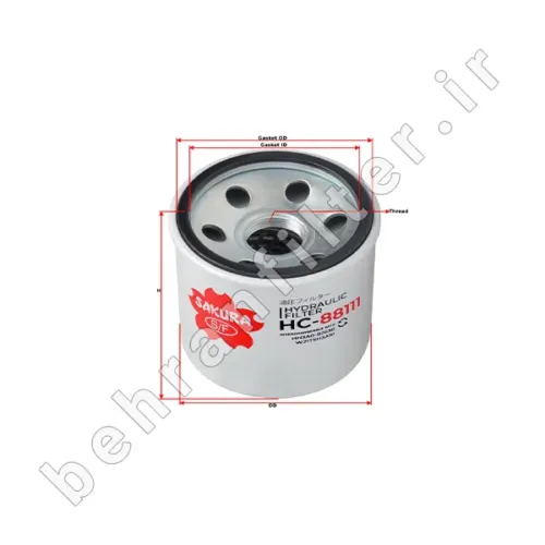 فیلتر روغن هیدرولیک کوباتو بدون آهن ربا