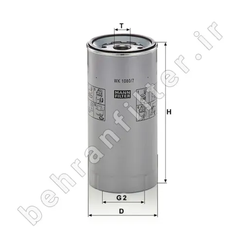 فیلتر آبگیر گازوئیل اتگو WK1080/7x