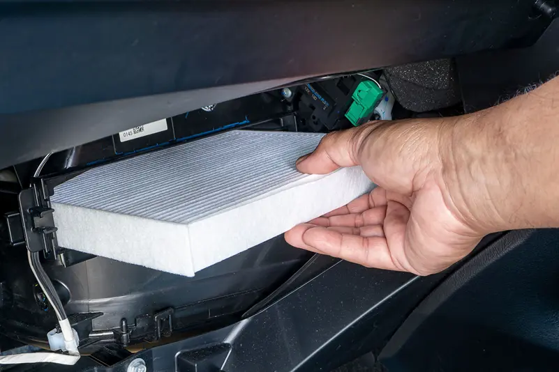فیلتر کابین معمولی، محافظ پایه در برابر گردوغبار