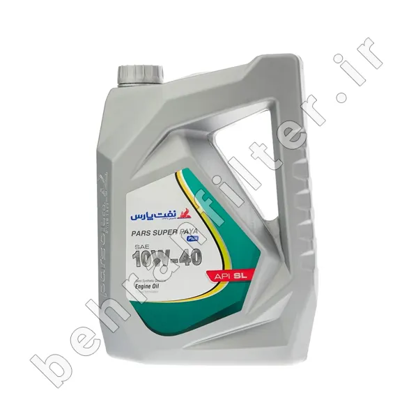 روغن موتور پارس سوپر پایا SL 10W40 حجم 4 لیتری